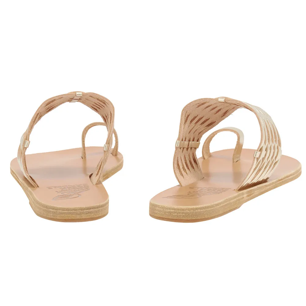 Thalia Woven Platinum sold by Ancient Greek Sandals product image thumbnail 4