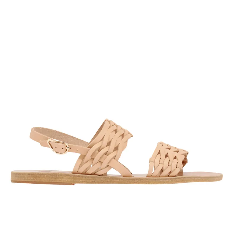 Dinami Woven Natural made by Ancient Greek Sandals
