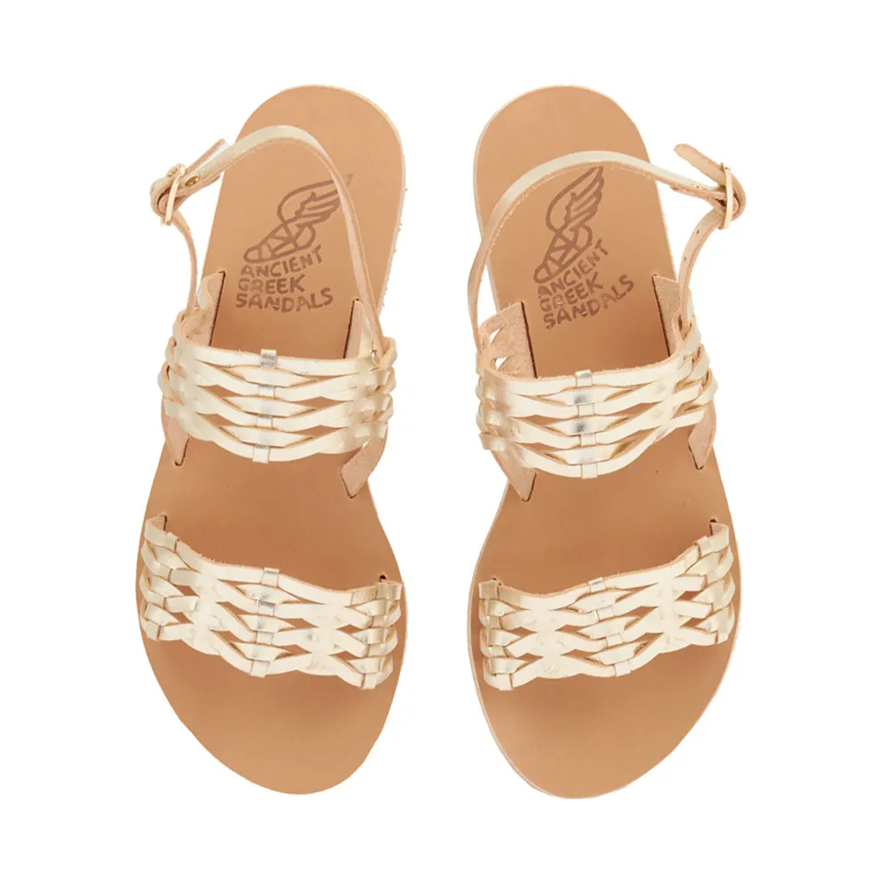 Dinami Woven Platinum sold by Ancient Greek Sandals product image thumbnail 2