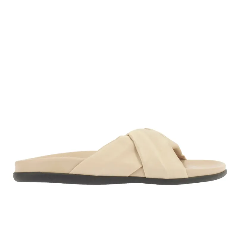 Whitney Footbed Taupe sold by Ancient Greek Sandals