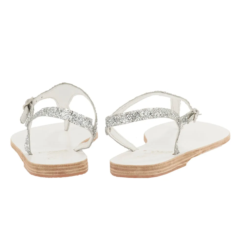 Themis Low Bridal Silver sold by Ancient Greek Sandals product image thumbnail 5