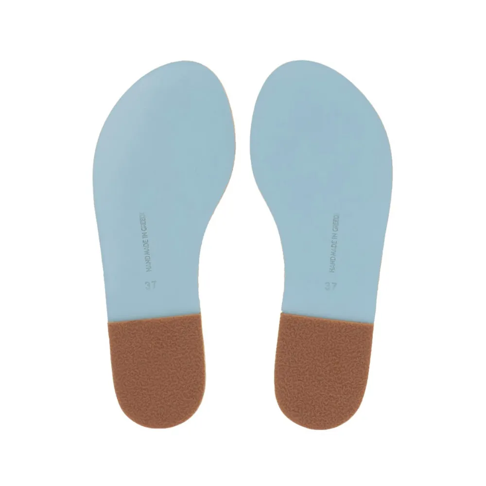 Lithi Bridal Mid Wedge White sold by Ancient Greek Sandals product image thumbnail 5