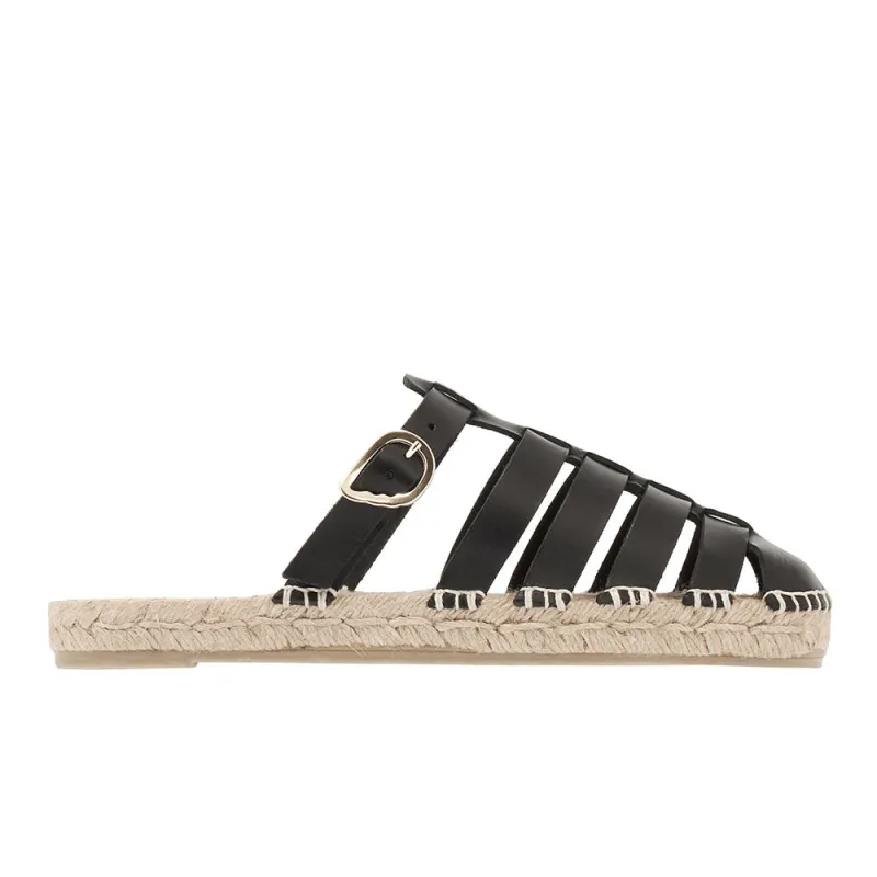 Lesvos/210 Black made by Ancient Greek Sandals