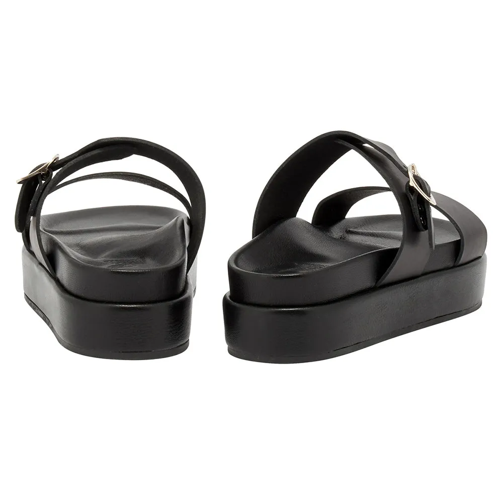 Latria 2Flatform Black sold by Ancient Greek Sandals product image thumbnail 5