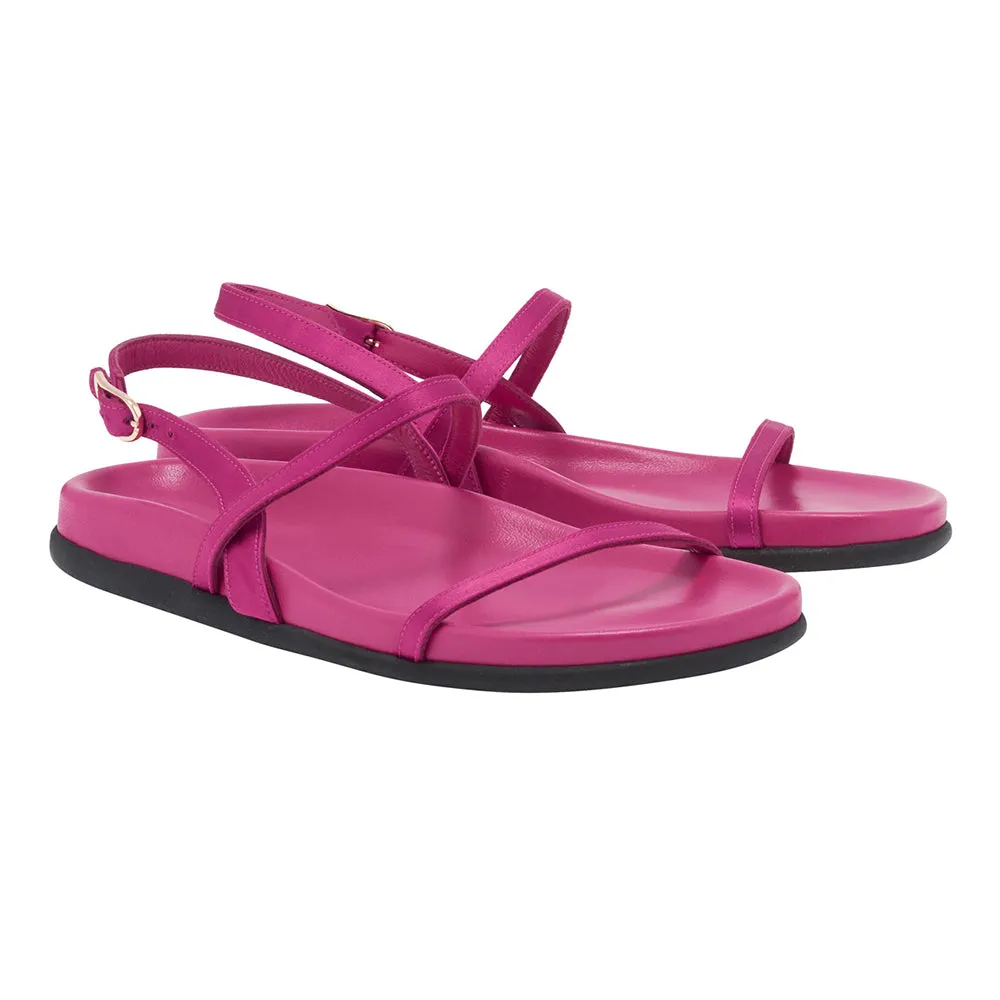 Evriali Footbed Rich Pink sold by Ancient Greek Sandals product image thumbnail 4