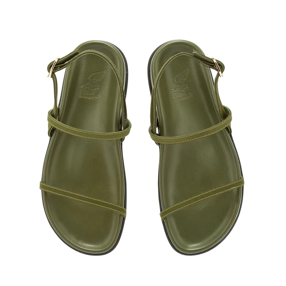 Evriali Footbed Khaki sold by Ancient Greek Sandals product image thumbnail 2