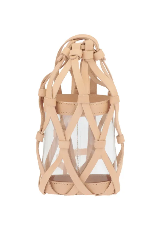 Trellis Bucket Small Natural sold by Ancient Greek Sandals