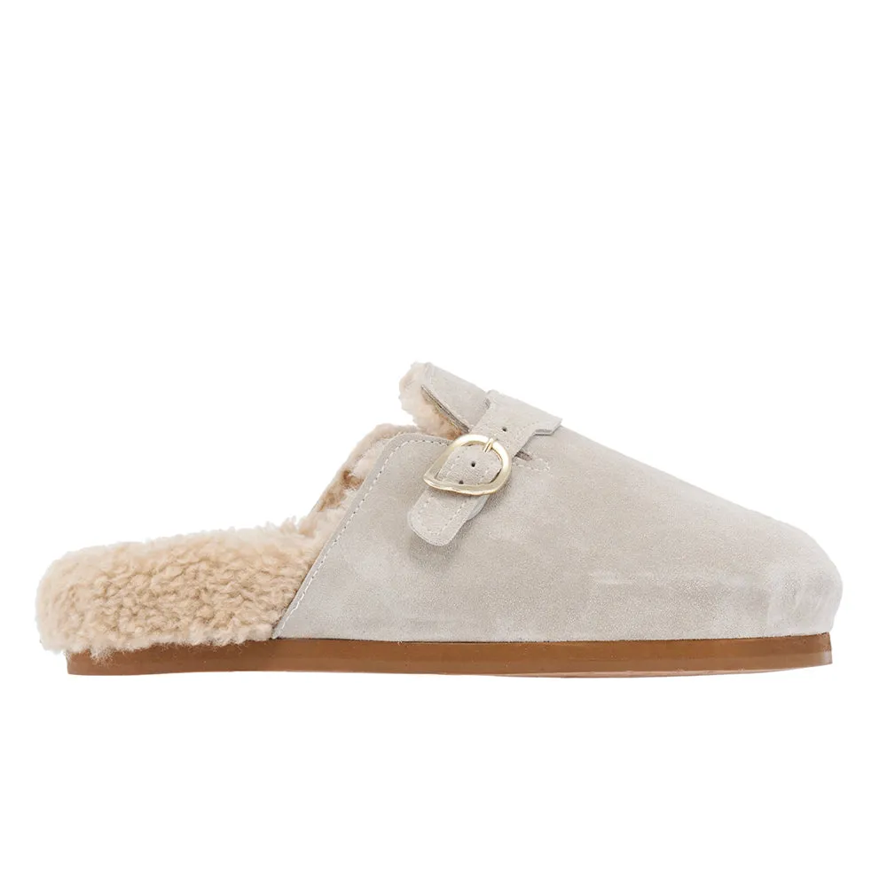 Vasilitsa All Taupe sold by Ancient Greek Sandals
