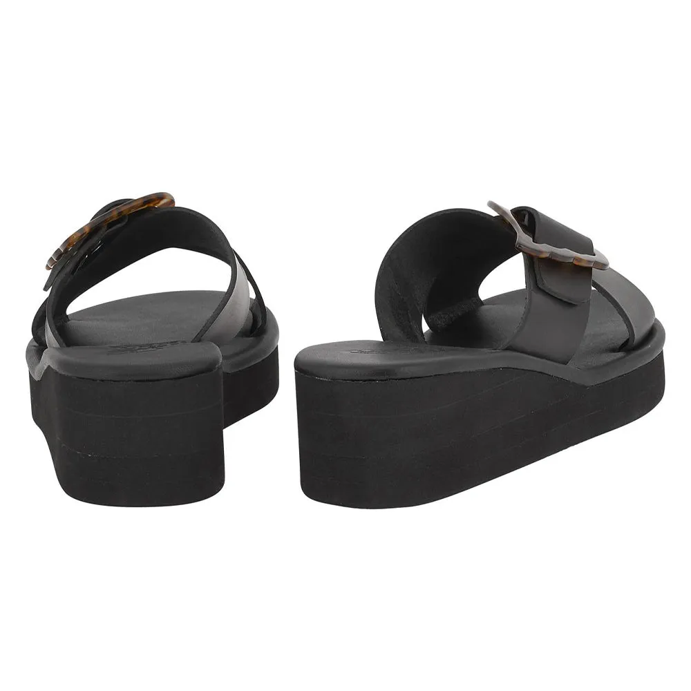 Thais Rainbow Black/Tortoiseshell sold by Ancient Greek Sandals product image thumbnail 4