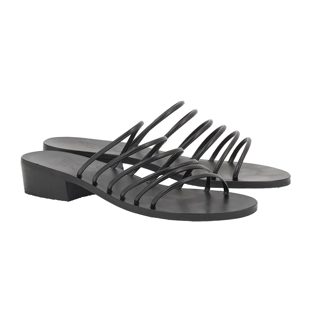Sani Heel Black sold by Ancient Greek Sandals product image thumbnail 4