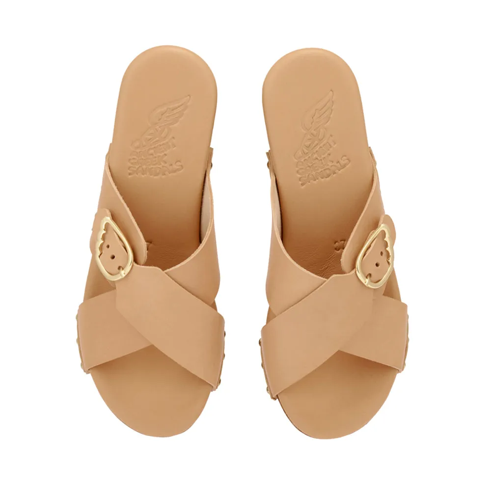 Marilisa Clog Natural sold by Ancient Greek Sandals product image thumbnail 3
