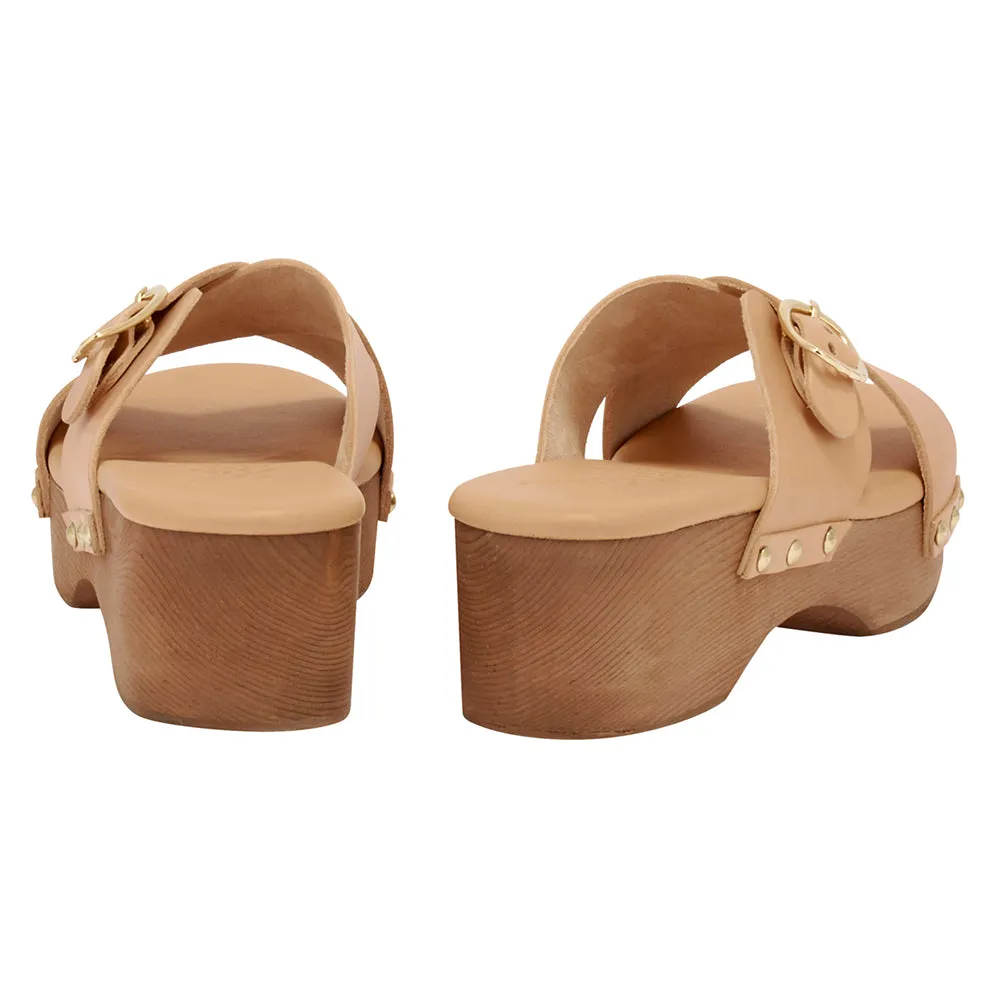 Marilisa Clog Natural sold by Ancient Greek Sandals product image thumbnail 5