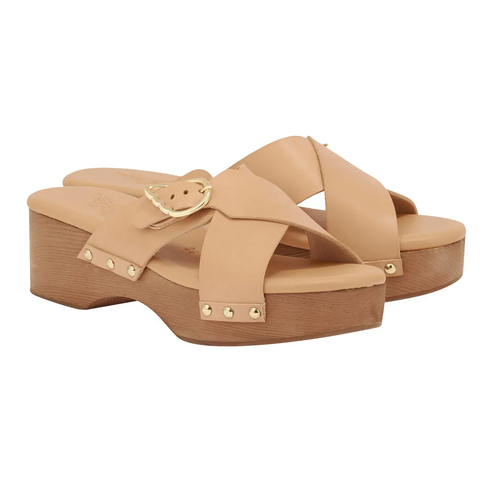 Marilisa Clog Natural sold by Ancient Greek Sandals product image thumbnail 4