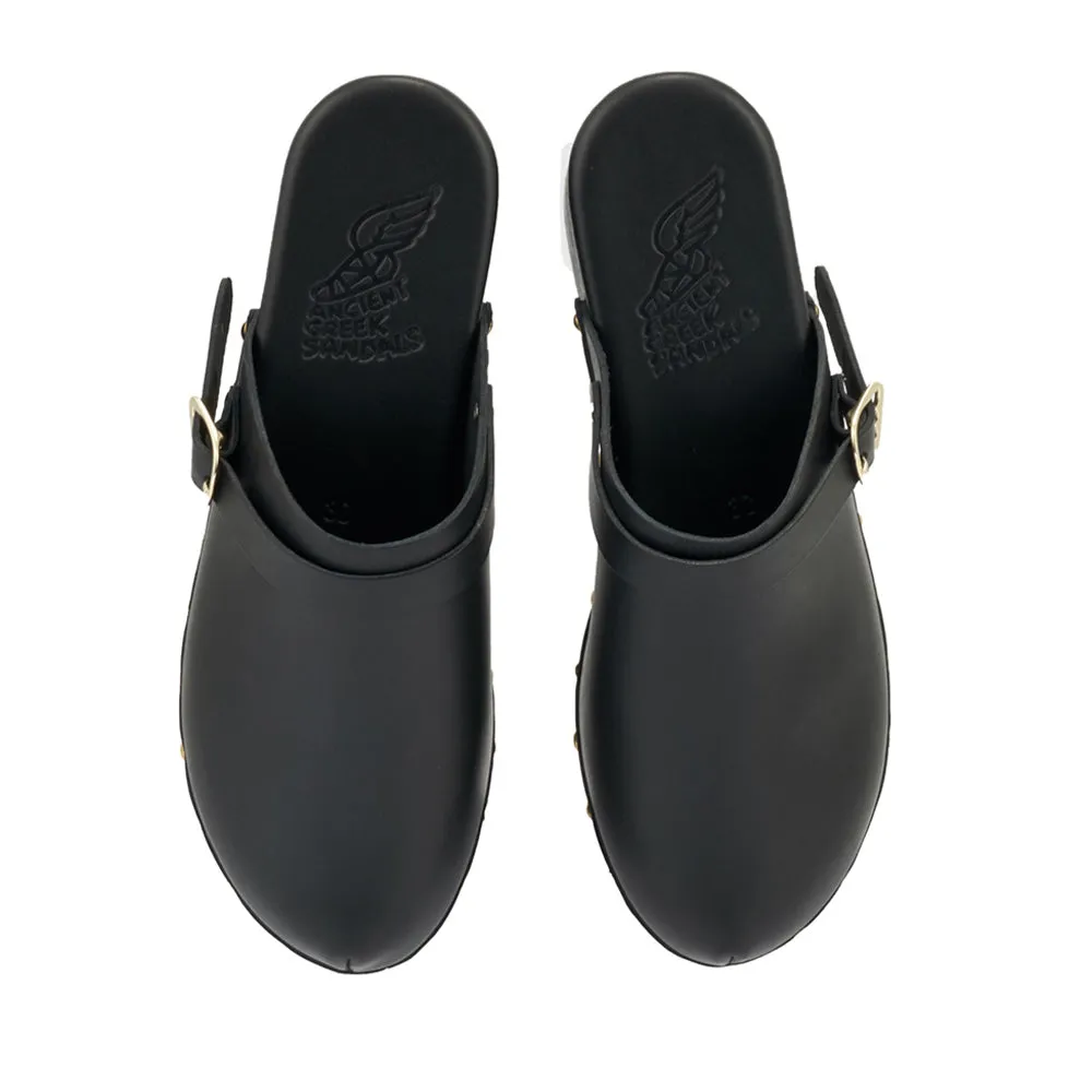 Classic Closed Clog Black sold by Ancient Greek Sandals product image thumbnail 3