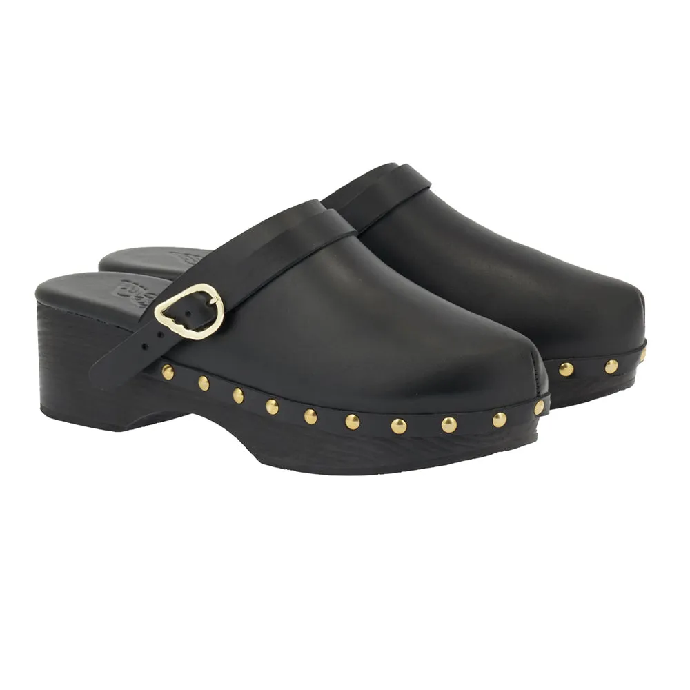 Classic Closed Clog Black sold by Ancient Greek Sandals product image thumbnail 4