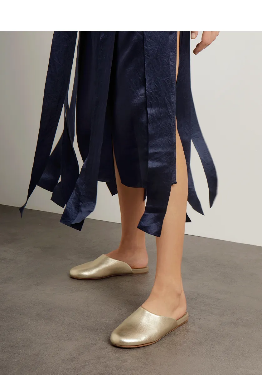 The Slipper Platinum sold by Ancient Greek Sandals product image thumbnail 2