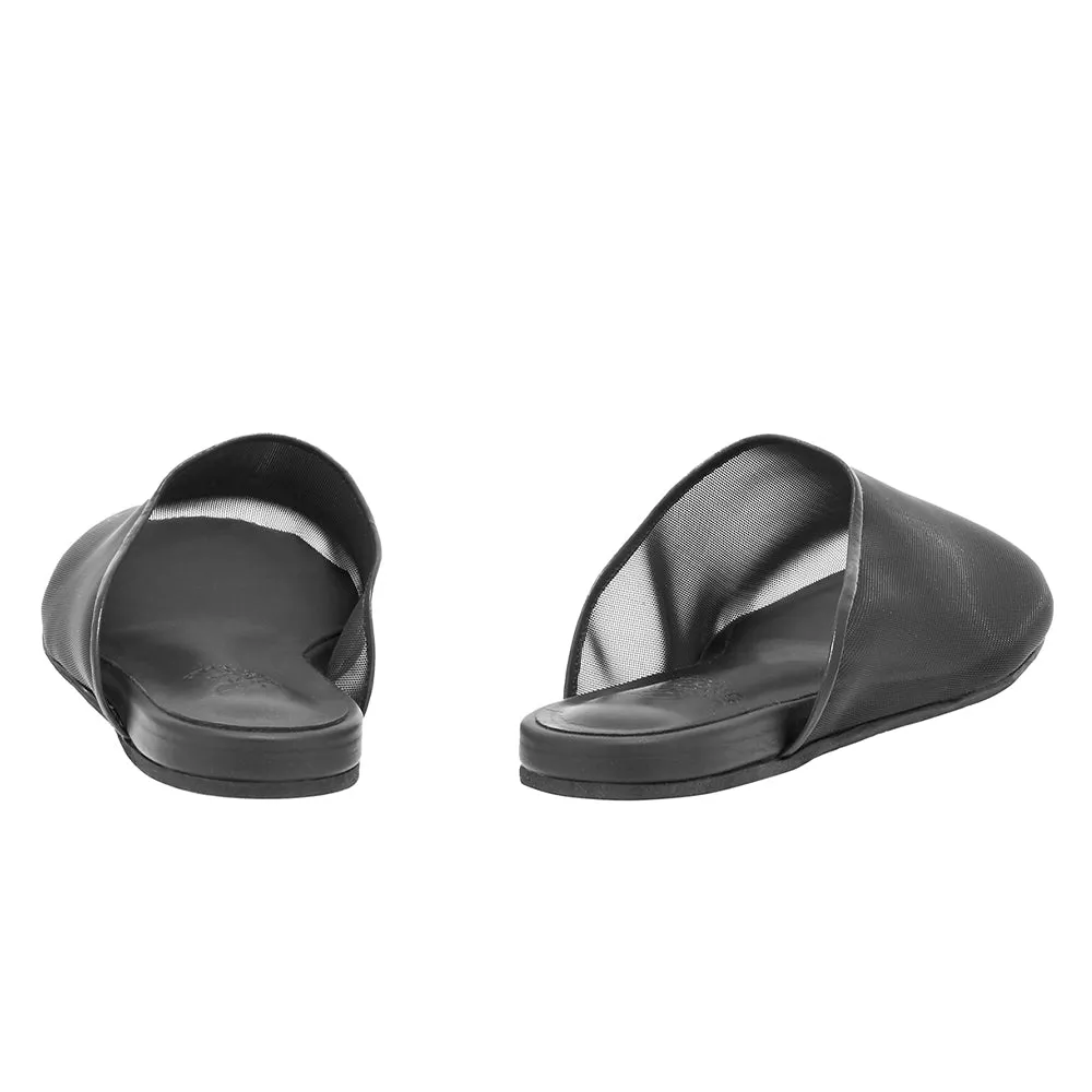 The Slipper Black sold by Ancient Greek Sandals product image thumbnail 5