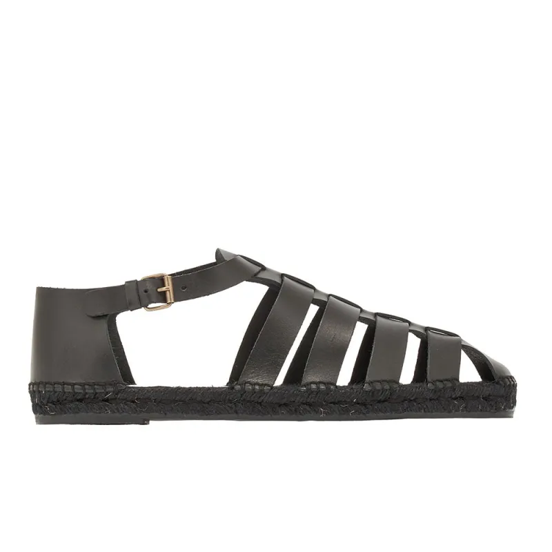 Samos/210 Black made by Ancient Greek Sandals
