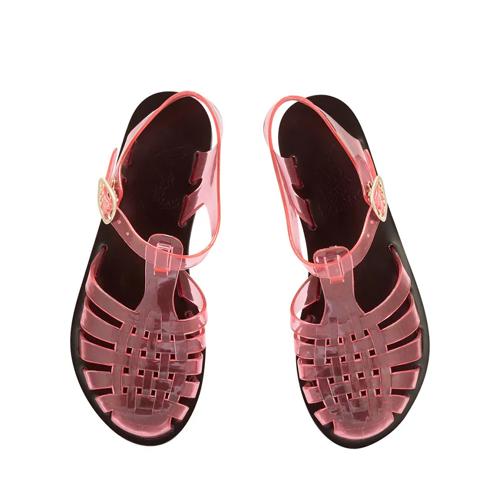 Homeria Jelly Clear Red sold by Ancient Greek Sandals product image thumbnail 3