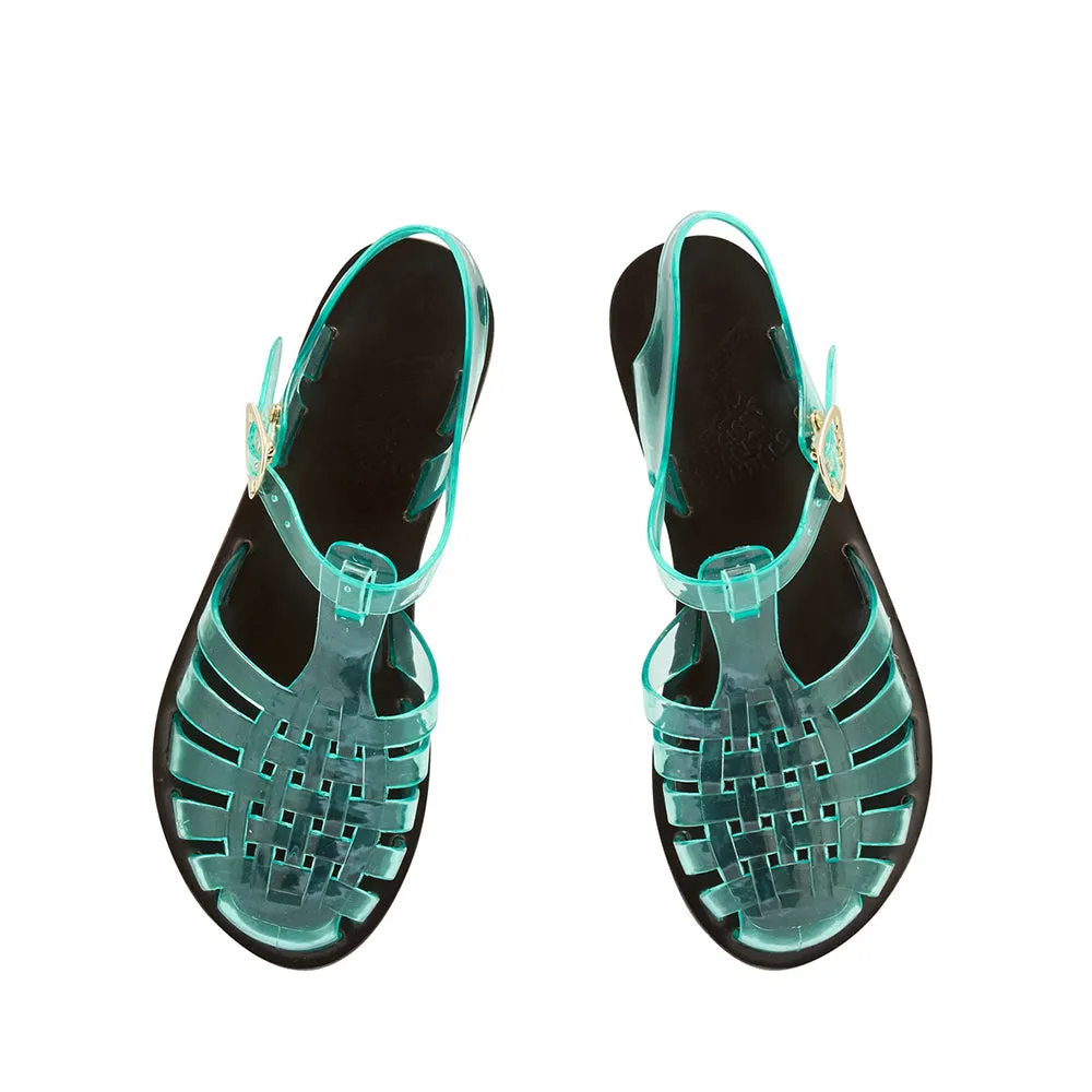 Homeria Jelly Clear Aqua sold by Ancient Greek Sandals product image thumbnail 3
