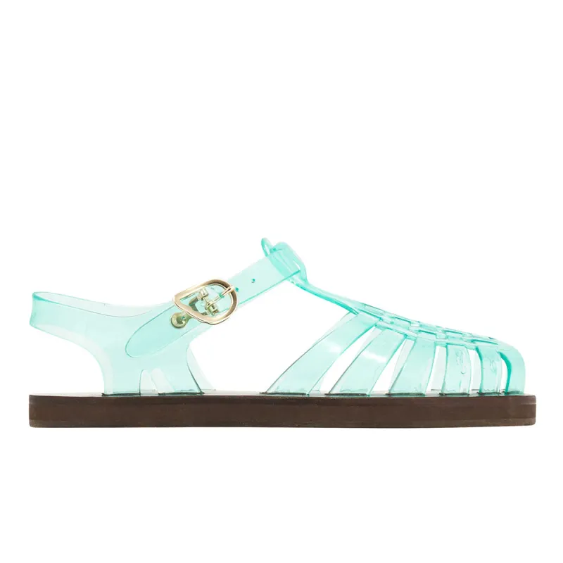 Homeria Jelly Clear Aqua sold by Ancient Greek Sandals