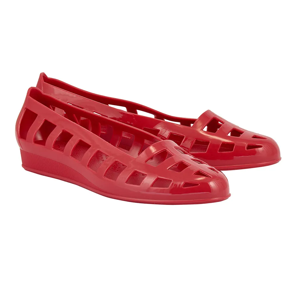 Elli Ballerina Red sold by Ancient Greek Sandals product image thumbnail 4