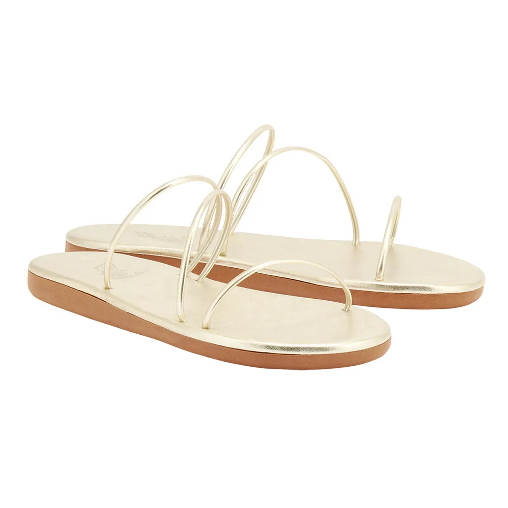 Polytimi Flip Flop Platinum sold by Ancient Greek Sandals product image thumbnail 4