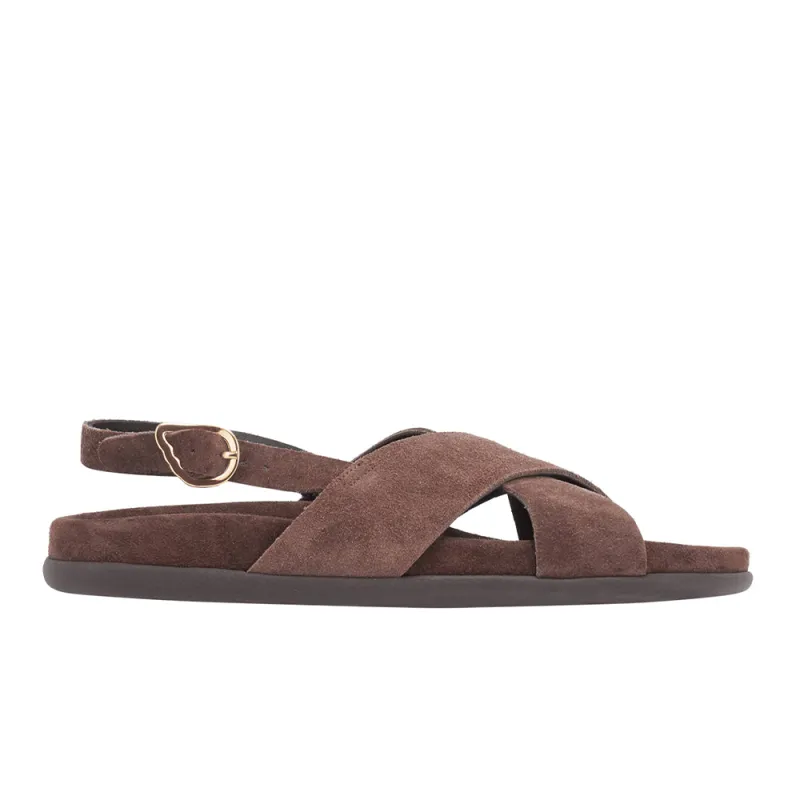 Ikesia Dark Brown sold by Ancient Greek Sandals