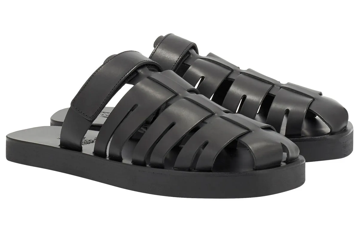 Filoklis Black sold by Ancient Greek Sandals product image thumbnail 3