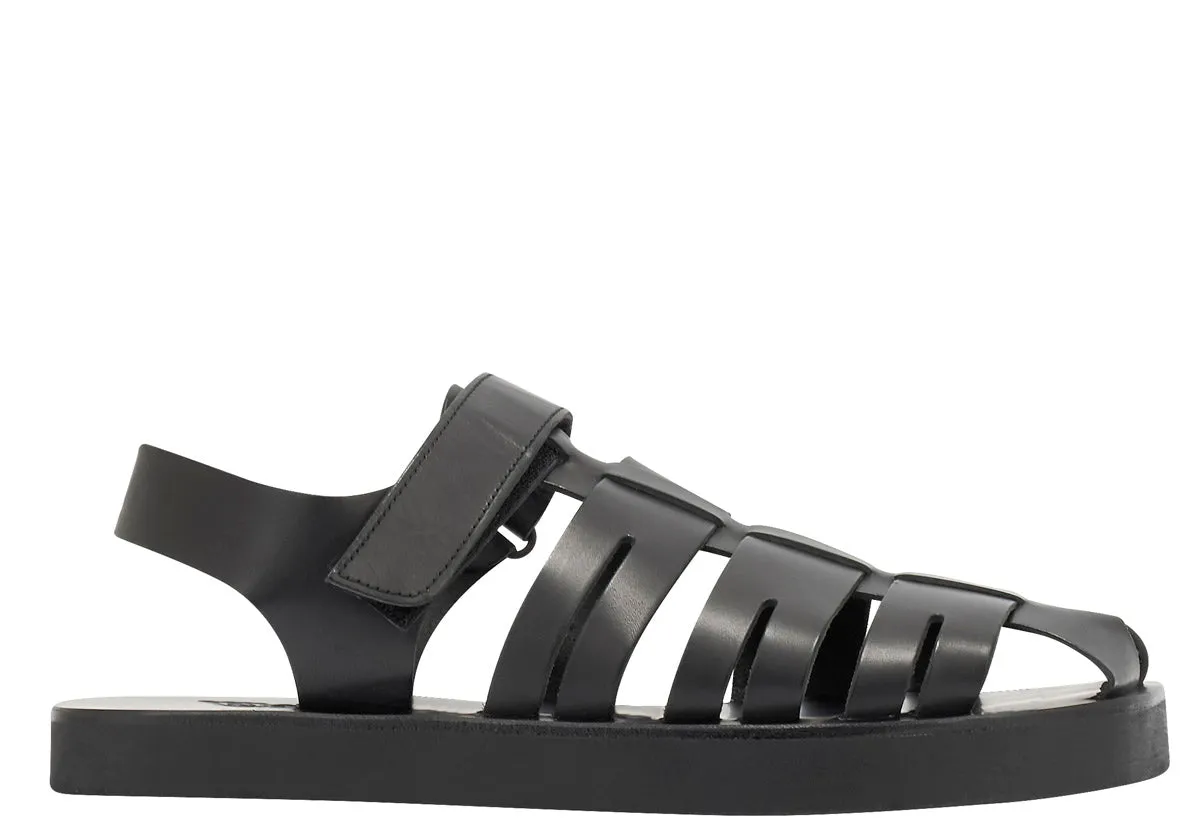 Tilemachos Black sold by Ancient Greek Sandals