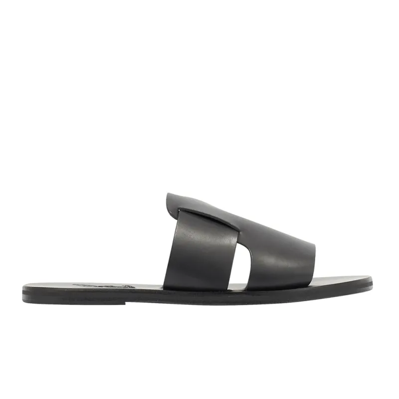 Miltiadis Black sold by Ancient Greek Sandals