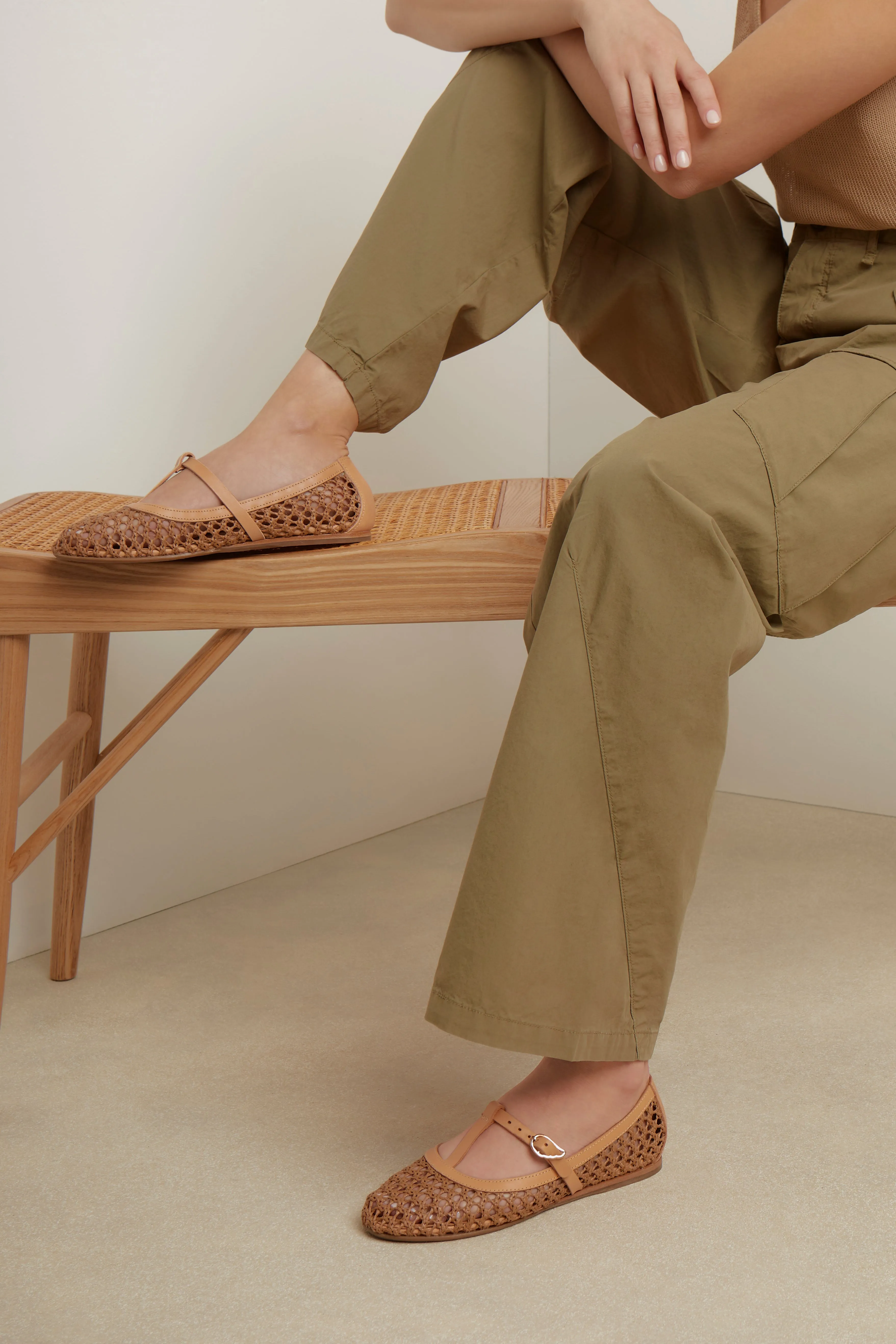 Aerati Ballet Flat Brown sold by Ancient Greek Sandals product image thumbnail 2