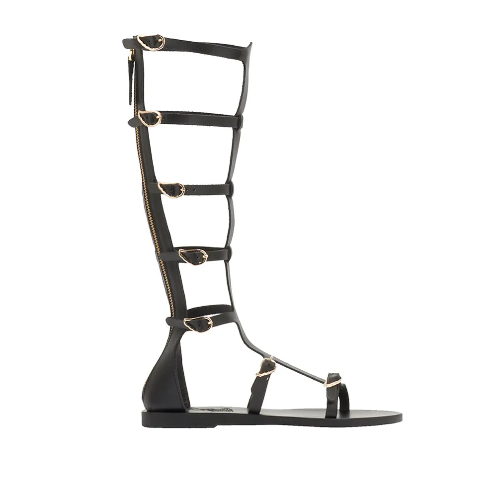 Rhea Black sold by Ancient Greek Sandals