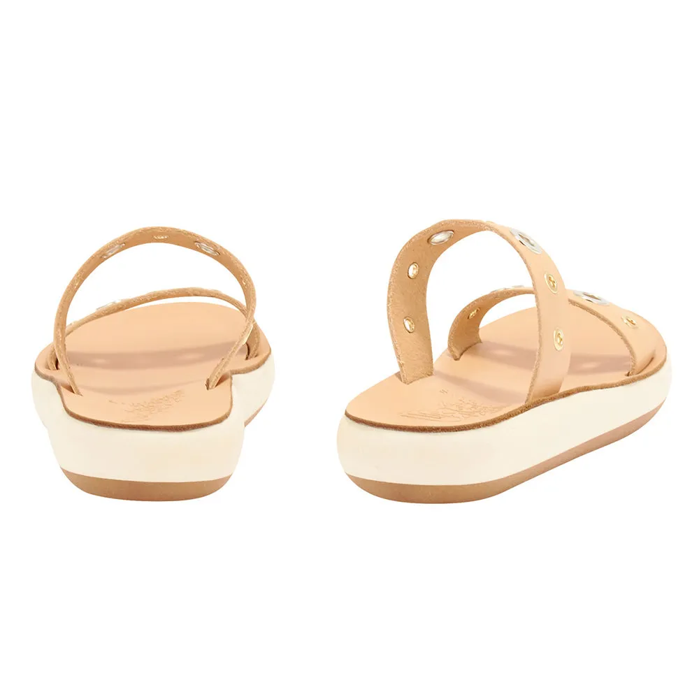 Melia Comfort Eyelets Natural sold by Ancient Greek Sandals product image thumbnail 5