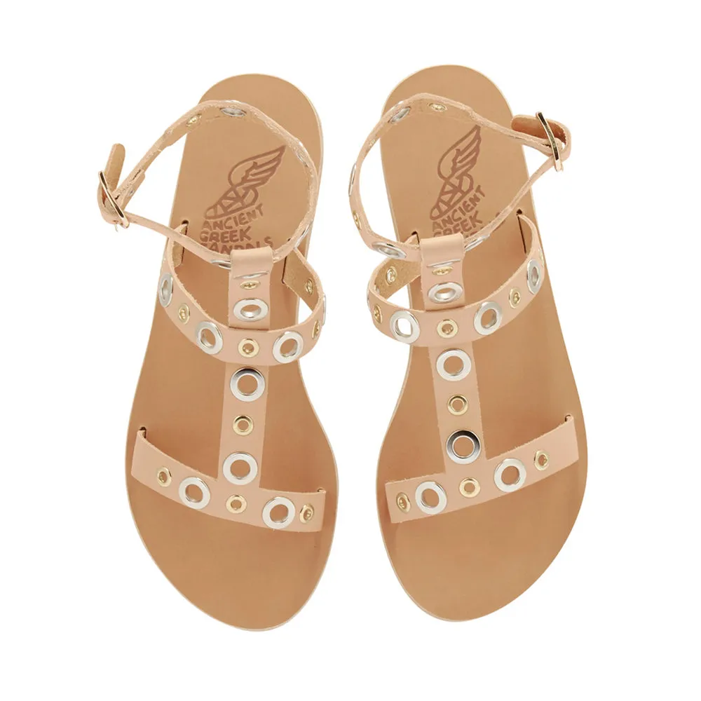 Klelia Eyelets Natural sold by Ancient Greek Sandals product image thumbnail 2