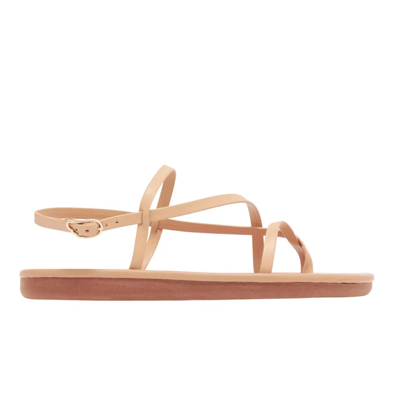 Alethea Flip Flop Natural sold by Ancient Greek Sandals
