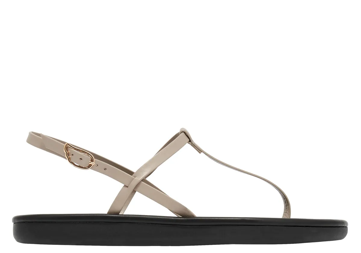 Lito Flip Flop Taupe sold by Ancient Greek Sandals