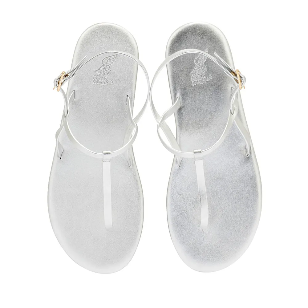 Lito Flip Flop All Silver sold by Ancient Greek Sandals product image thumbnail 2