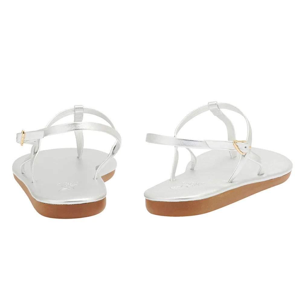 Lito Flip Flop All Silver sold by Ancient Greek Sandals product image thumbnail 5