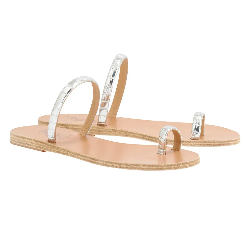 Ophion Metallic Silver sold by Ancient Greek Sandals product image thumbnail 4