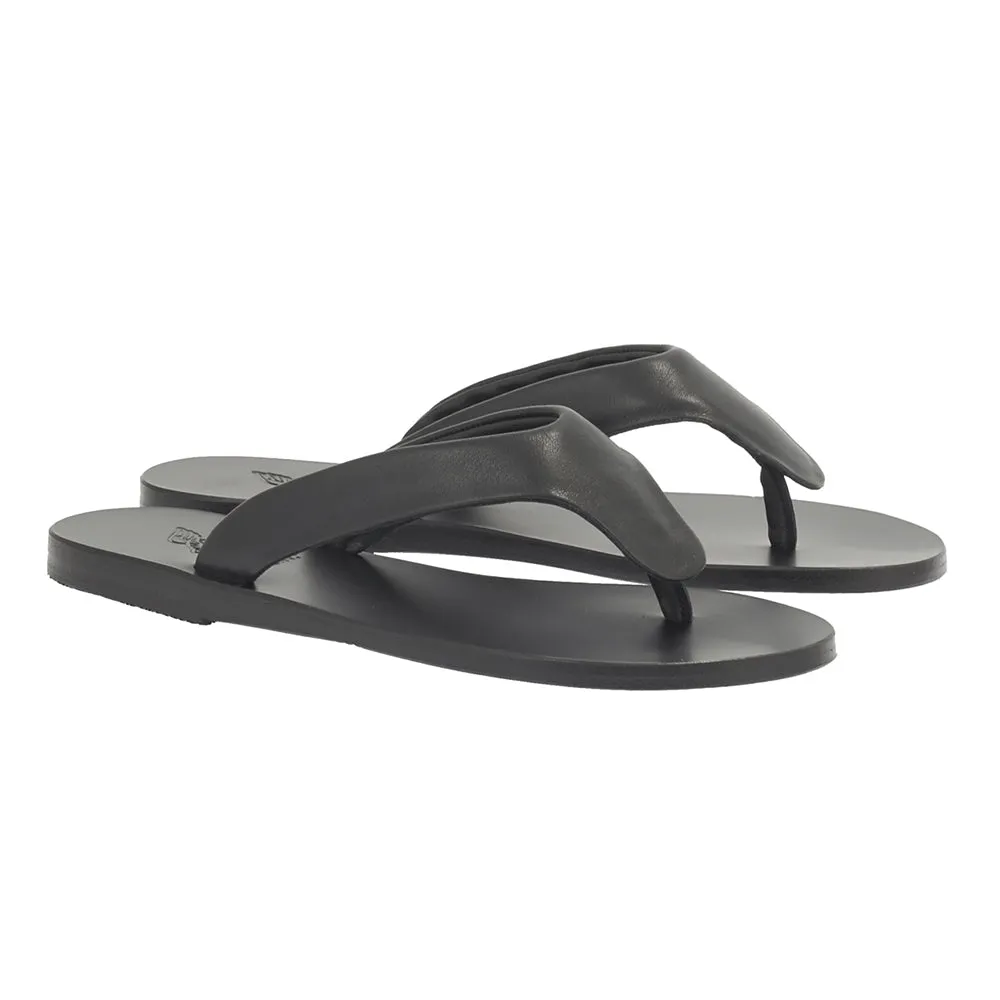 Paros Thong Black sold by Ancient Greek Sandals product image thumbnail 4