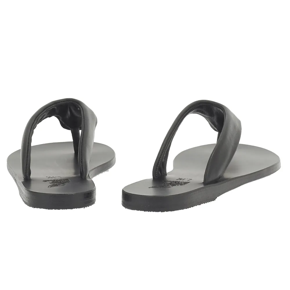 Paros Thong Black sold by Ancient Greek Sandals product image thumbnail 5