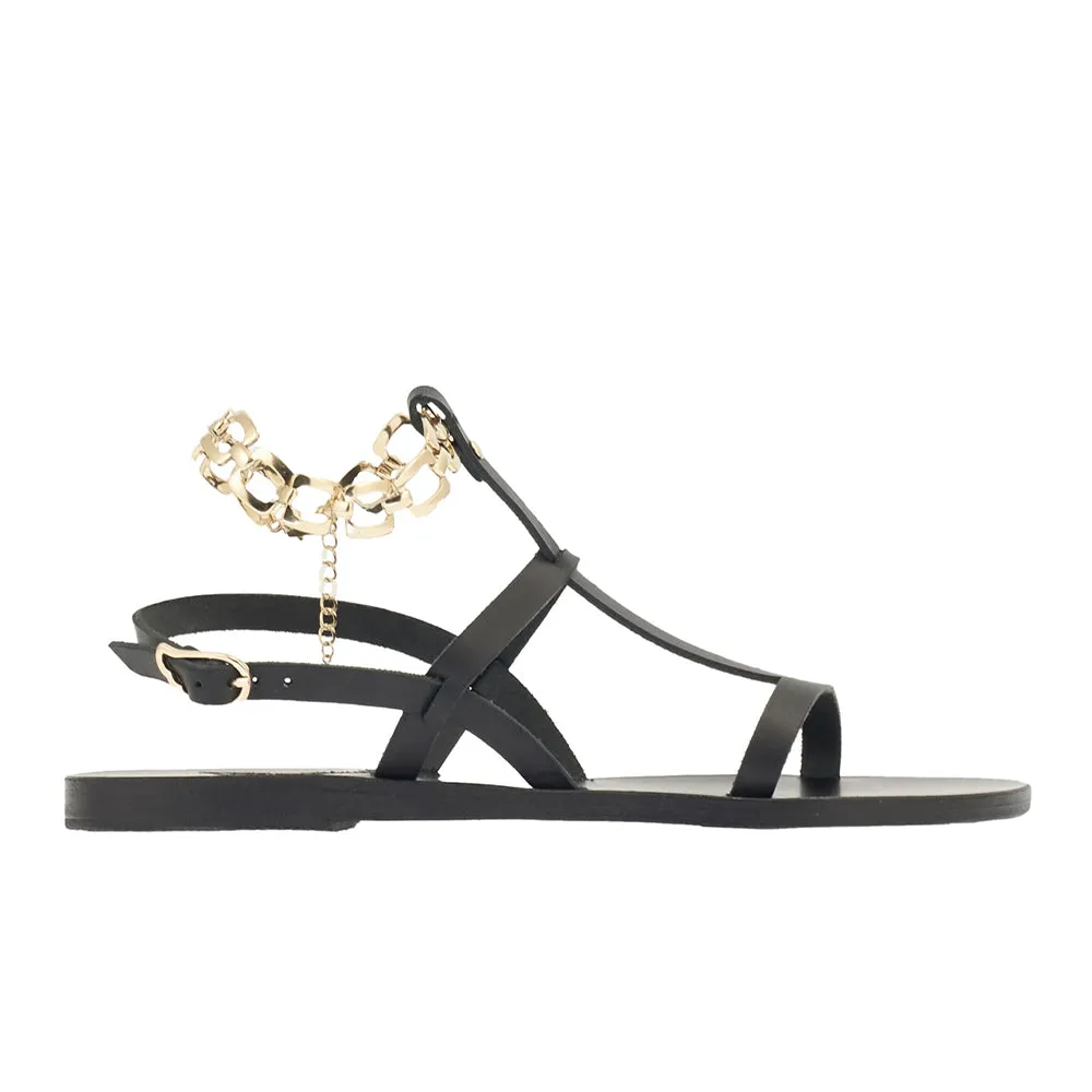 Desmotis Black sold by Ancient Greek Sandals