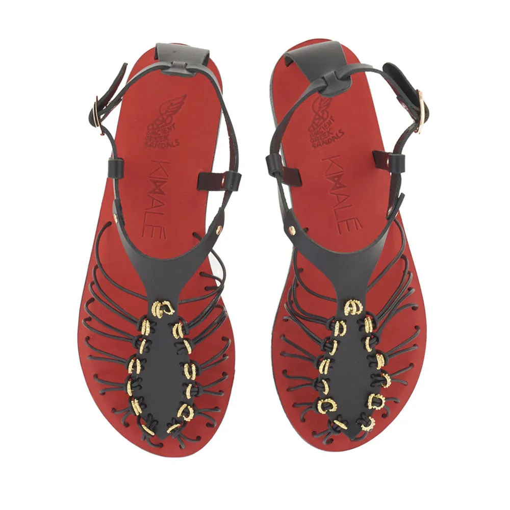 Ligres Studs Black sold by Ancient Greek Sandals product image thumbnail 3