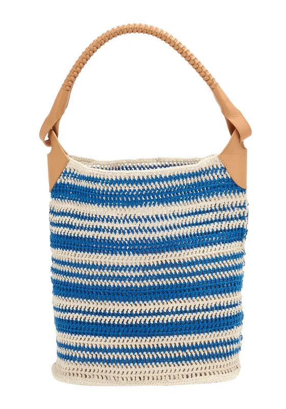 Hipissa Bucket Navy made by Ancient Greek Sandals