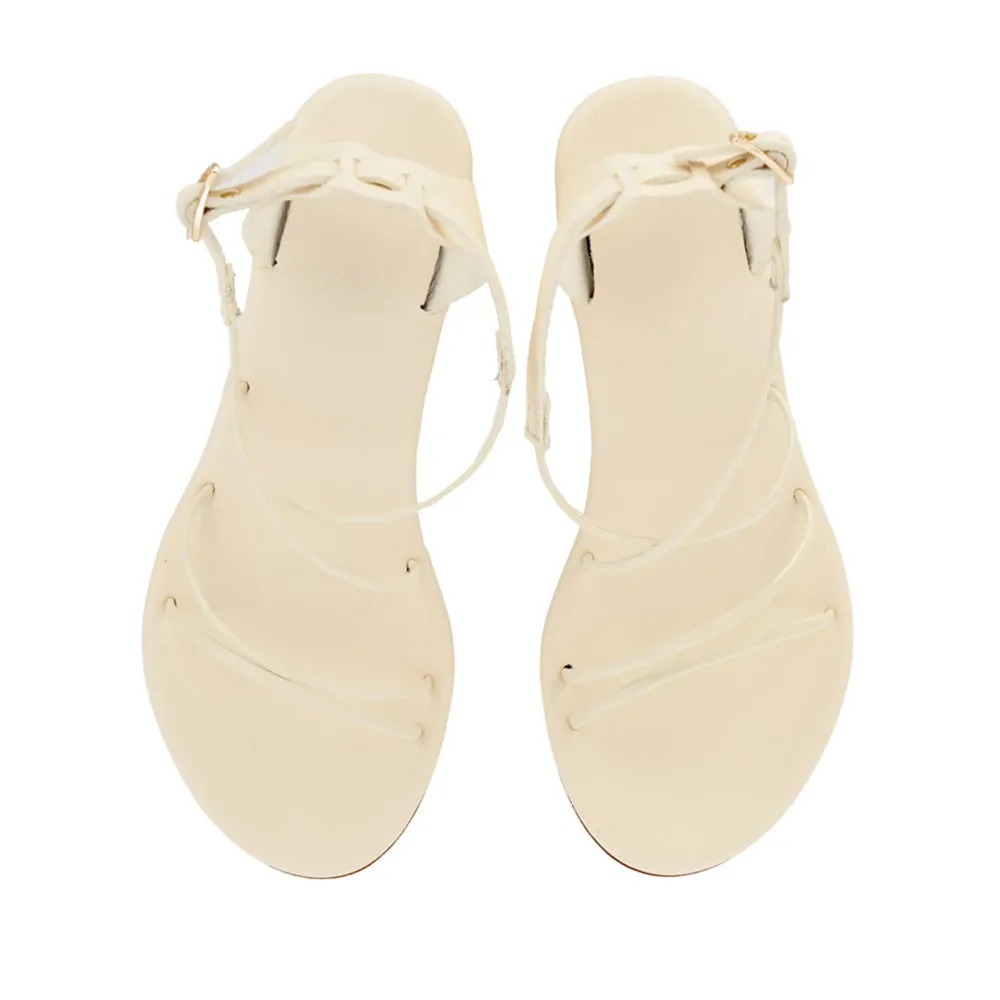 Meloivia Mid Wedge Off White sold by Ancient Greek Sandals product image thumbnail 2