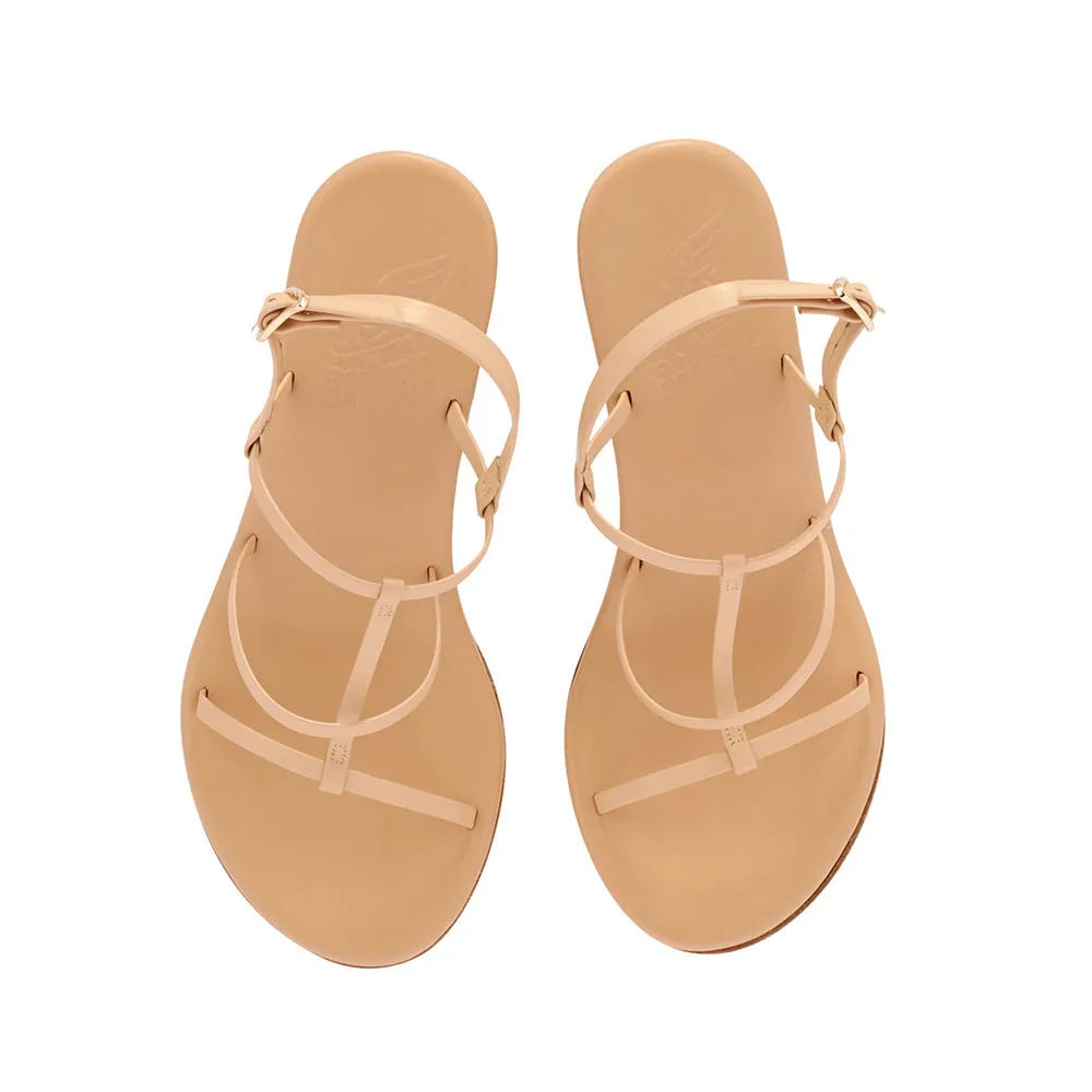 Fay Mid Wedge Natural sold by Ancient Greek Sandals product image thumbnail 2
