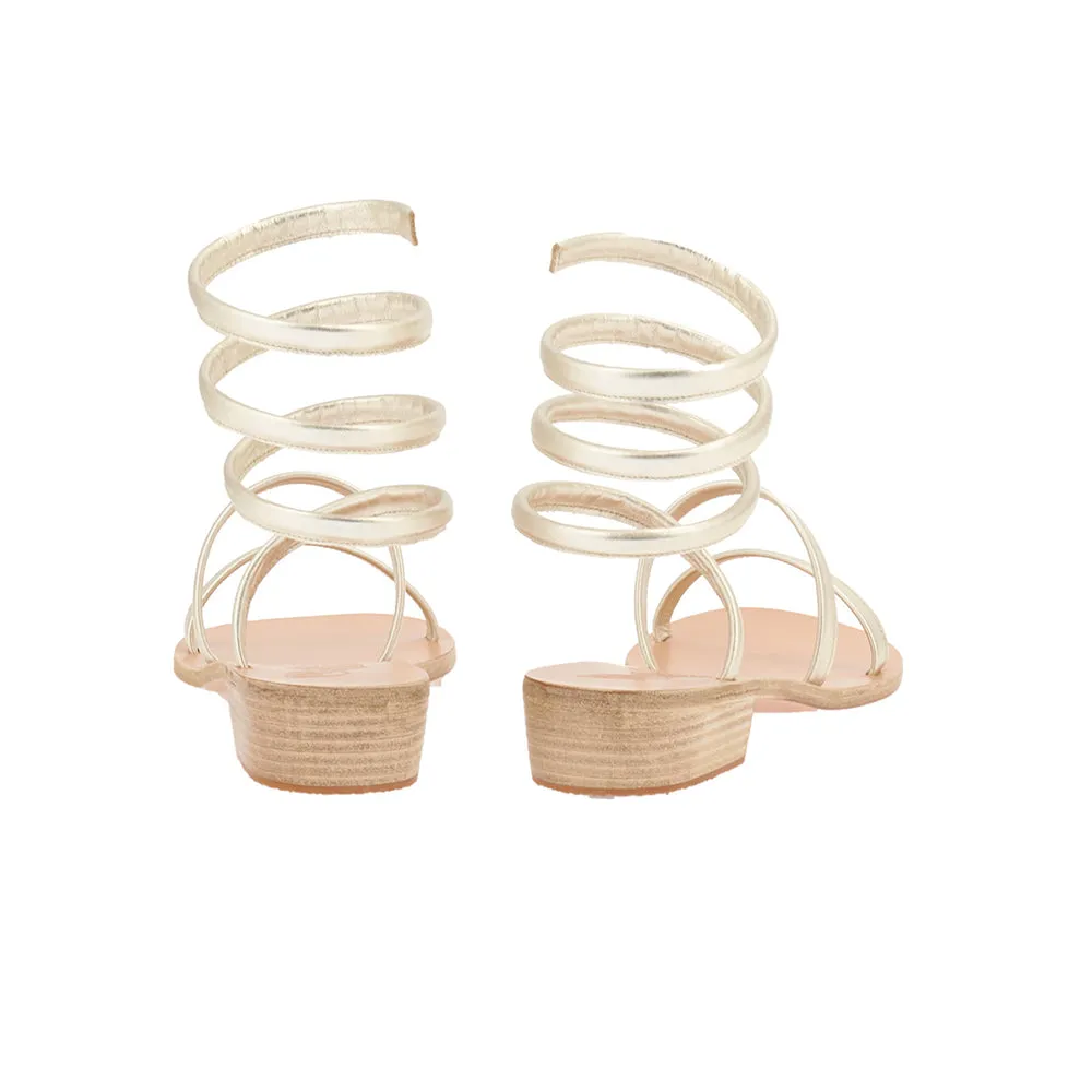 Ohia Heel Platinum sold by Ancient Greek Sandals product image thumbnail 5