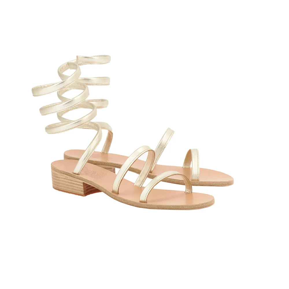 Ohia Heel Platinum sold by Ancient Greek Sandals product image thumbnail 4