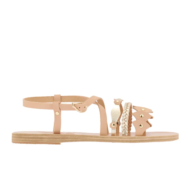 Lysistrate Natural/Platinum made by Ancient Greek Sandals